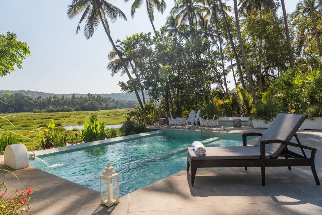 Villa Loto Bianco - Luxury Villas for Sale in North Goa - Pool View