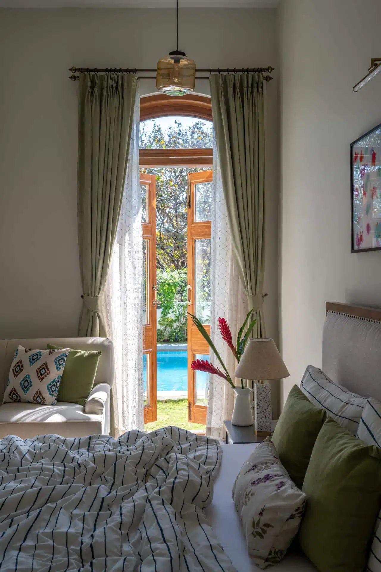 Villa Sobreda - Pool Villa in Goa - Beautiful Bedroom View