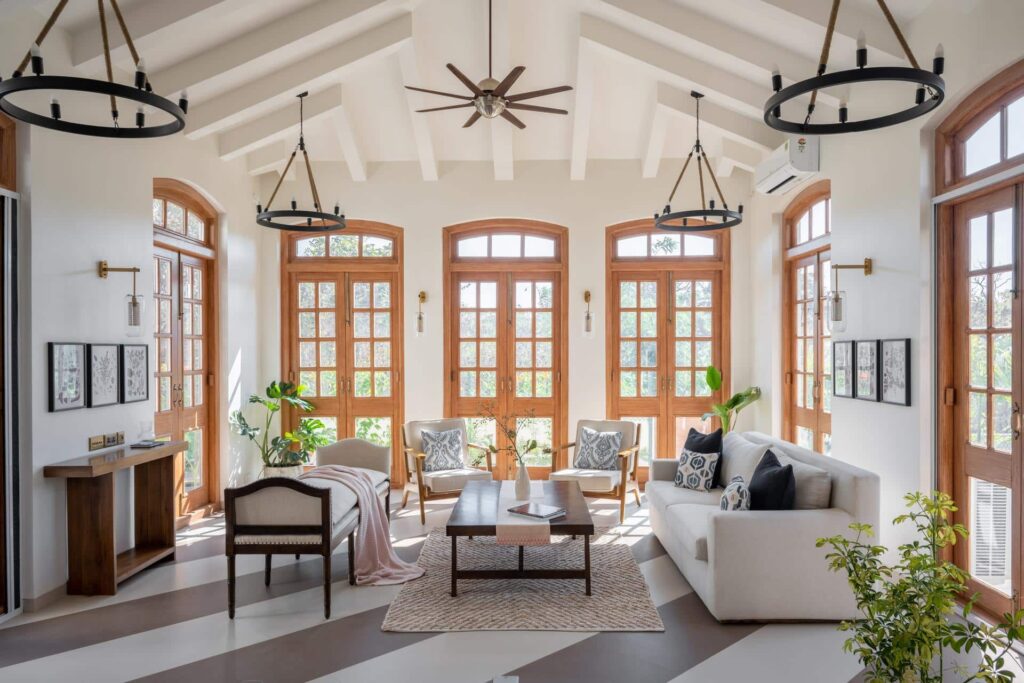 Villa Sobreda - Bungalows in Goa for Sale - Elegant Living Room