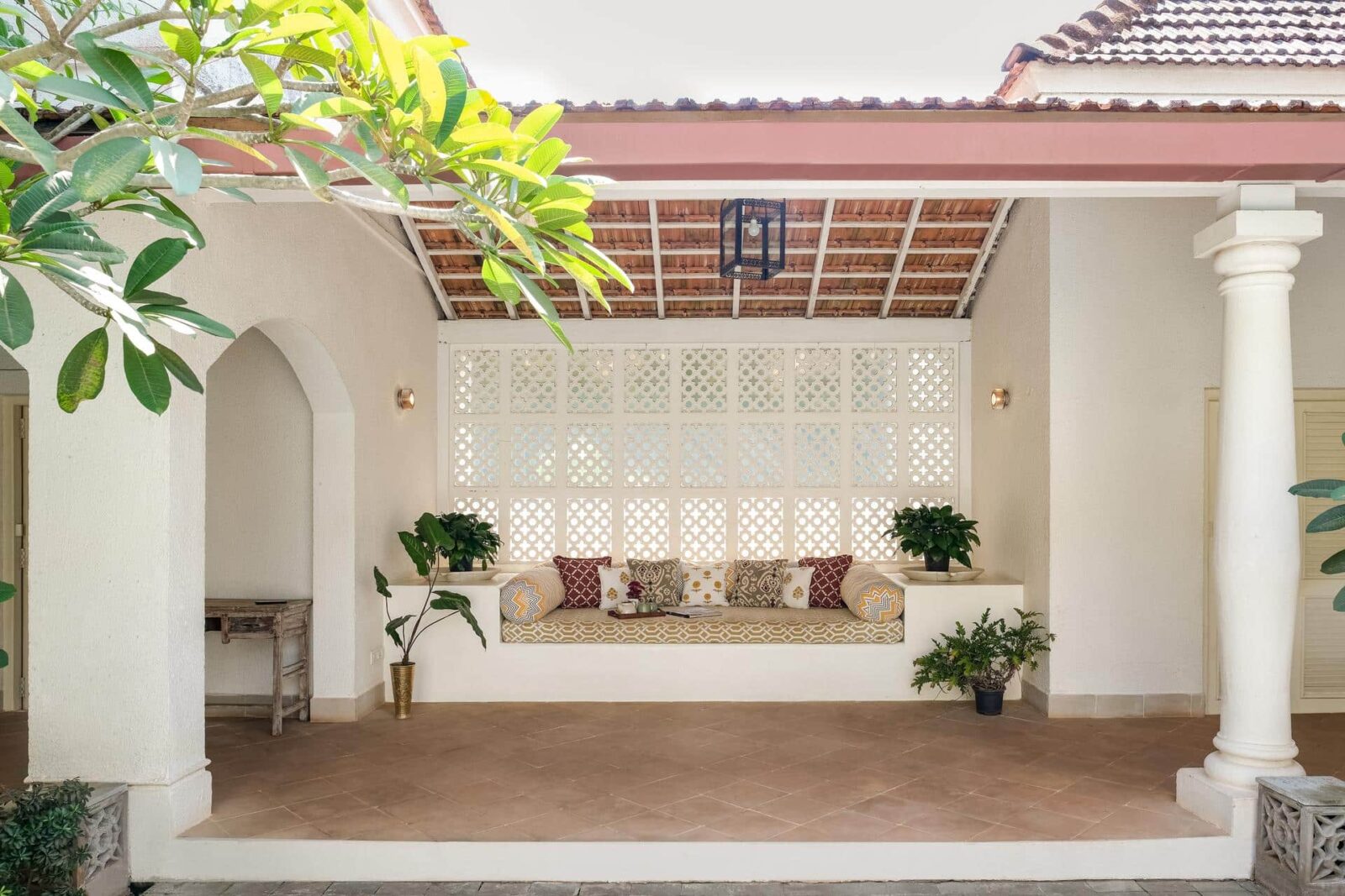 Villa Verde - Luxury Villas in Goa with Private Pool for Sale - Cozy Seating Area