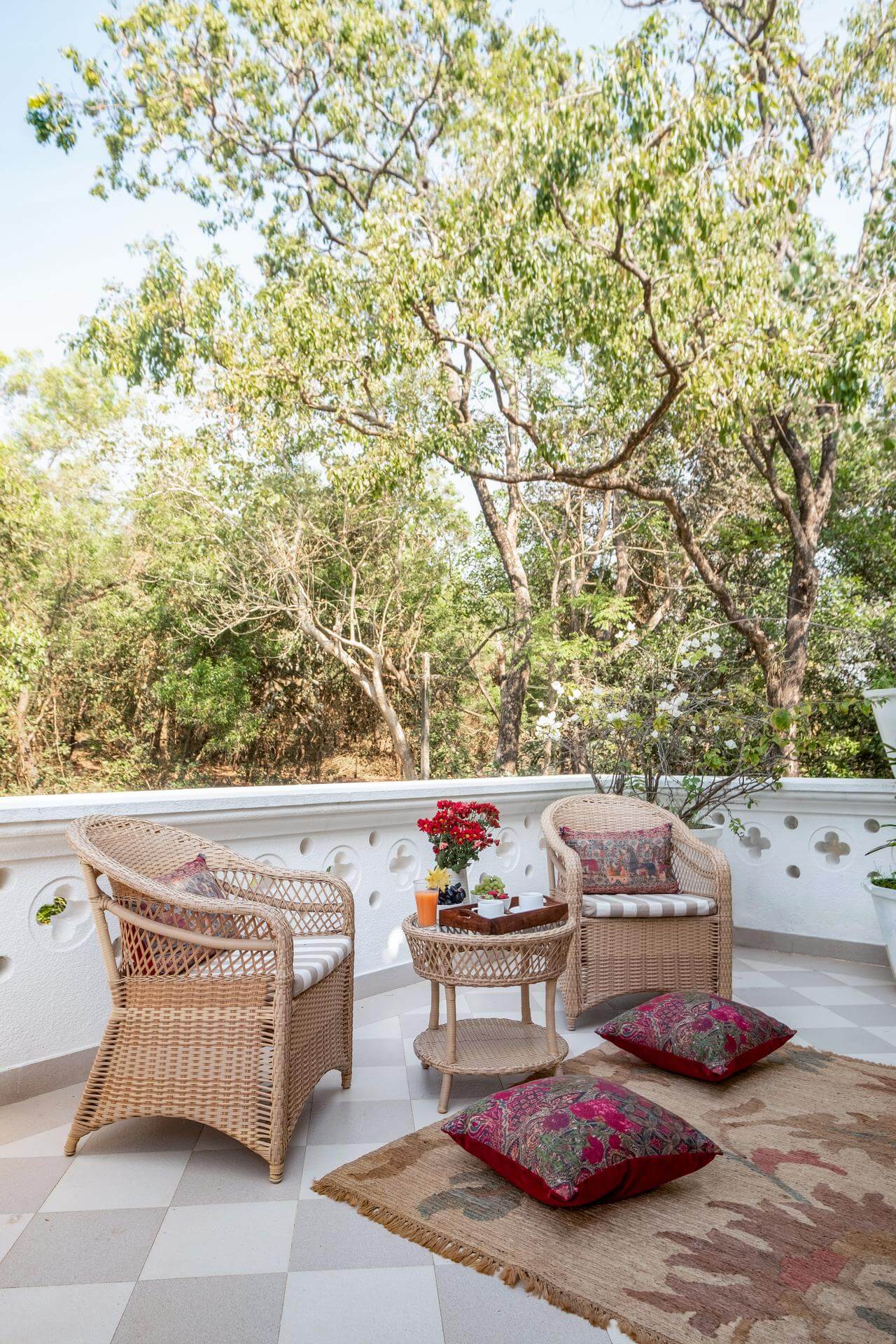 Villa Vivre - Goa Villas with Private Pool for Sale - Terrace View