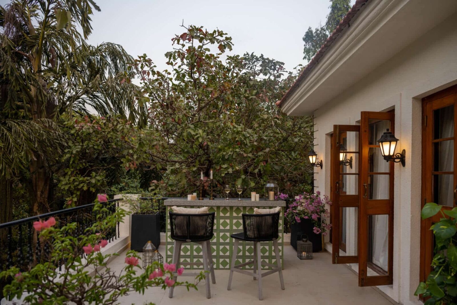 Villa Maraville - Buy Villas in North Goa - Cozy Terrace View