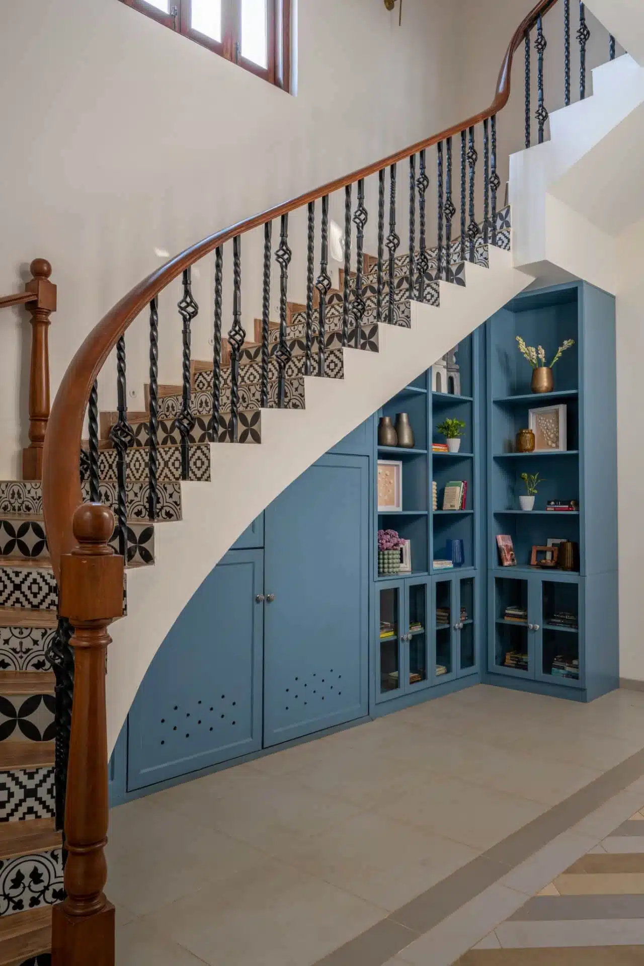 Villa Maraville - Luxury Villas in Goa with Private Pool - Stunning Stair Case