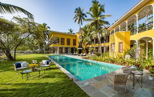 Private Luxury Villas in Goa - Pool View