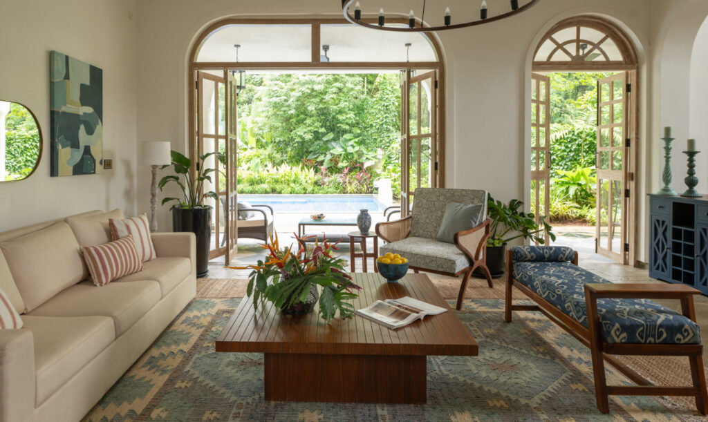 Luxury Villas in North Goa - Living Room