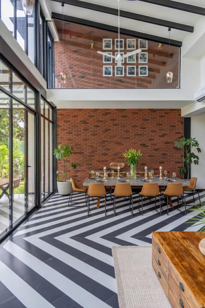 Alibaug Villa with Pool - Dining Area