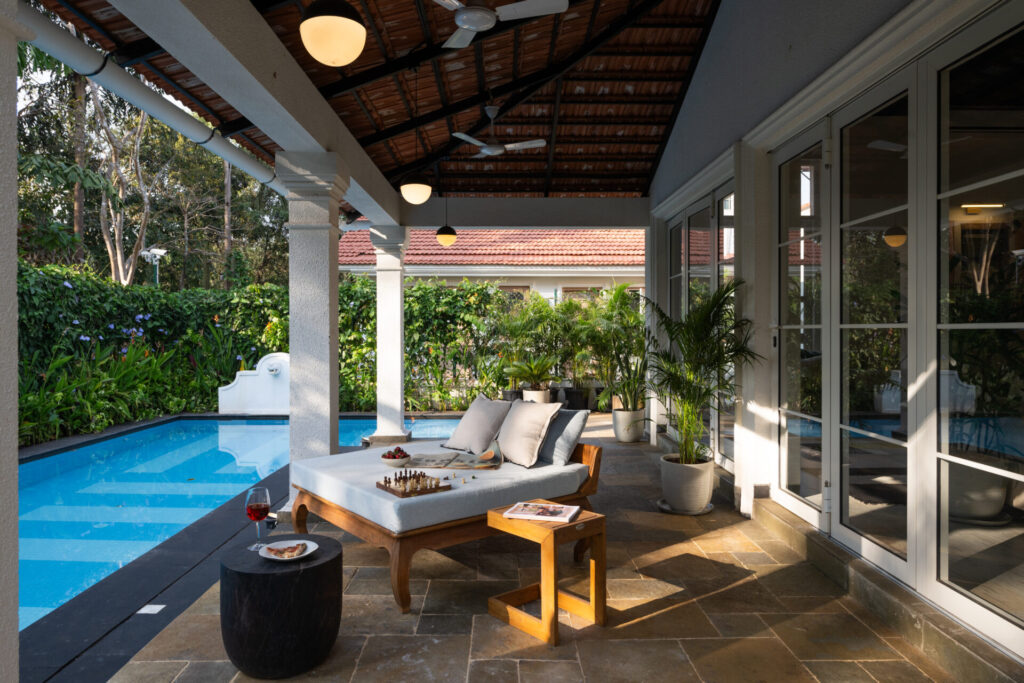 Holiday Homes in Goa for Sale - Outside Seating Area