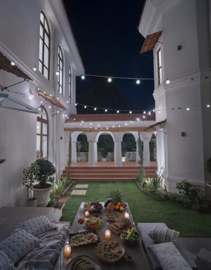 Luxury Villas in North Goa - Outdoor Seating