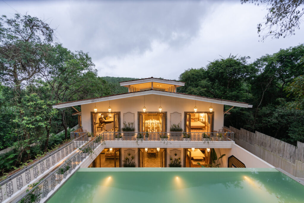 Private Luxury Villas in Goa - Pool Area