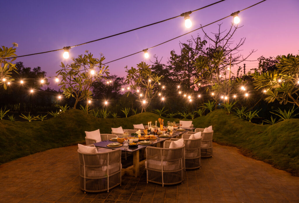 Private Villa in Alibaug - Outdoor Dining