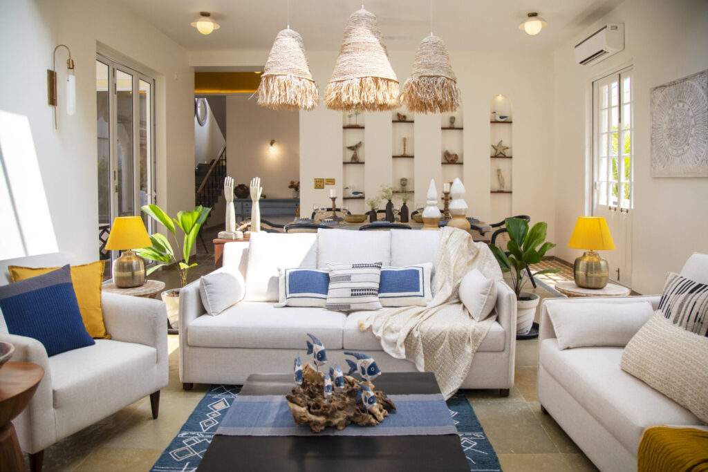 Luxury Villa In Goa - Living Area