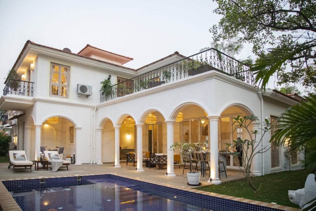 Luxury Villa With Private Pool In North Goa - Banner Image